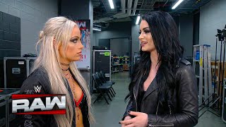 Omg Paige Is Back... Paige Meets Liv Morgan Backstage At Wwe Raw
