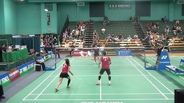 2017 US International (IS) - XD SF - Ng/Wu [CAN] vs Gunawan/Hsu [USA] - Part 2