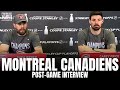 Carey Price & Shea Weber React to Montreal Canadiens Advancing to Stanley Cup Finals | Post-Game