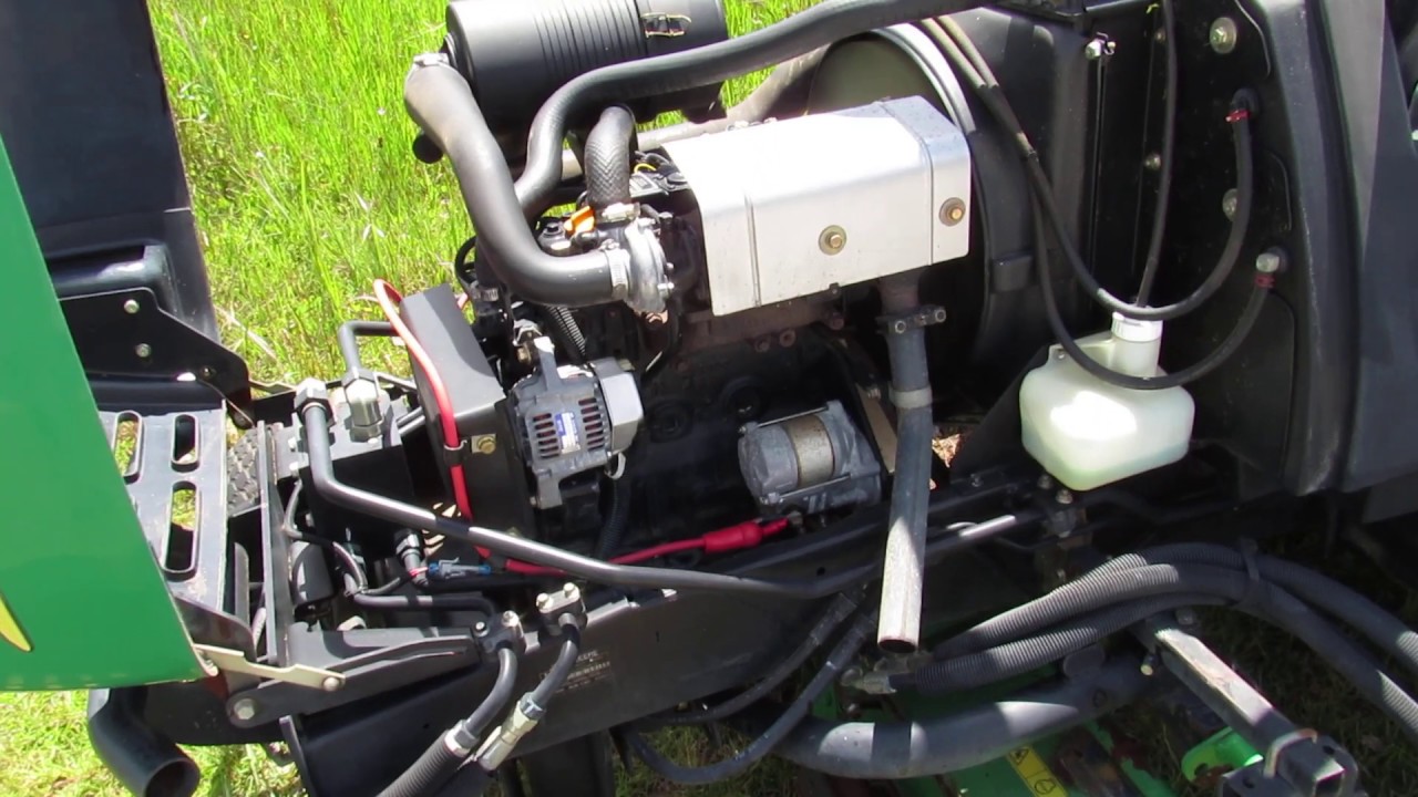 John Deere 3235C Mower w/ Yanmar 3TNV84T Diesel Engine Parting Out