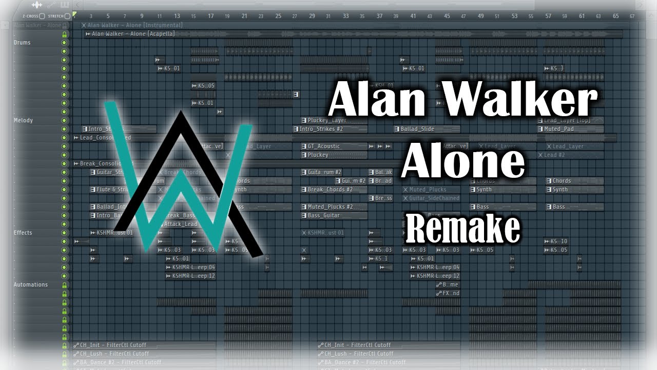 Alan Walker - Alone [FL Studio 20 Remake] - YouTube