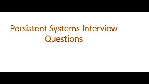 persistent automation testing interview questions | Selected