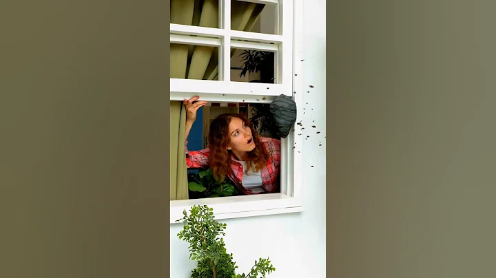 How to remove wasp nest #shorts