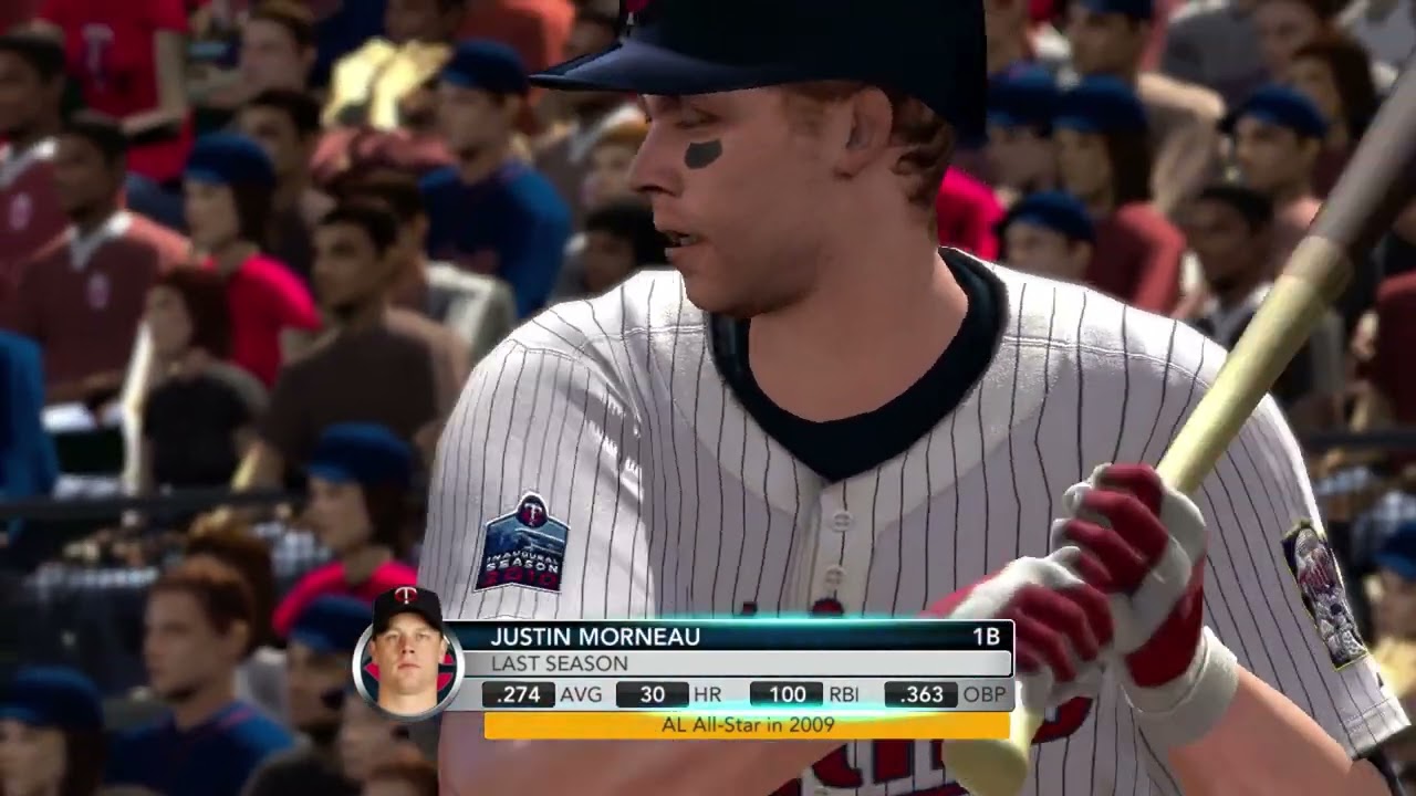 Major League Baseball 2K10 Gameplay - San Diego Padres vs Minnesota Twins