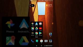 Lawnchair Launcher setup on my OnePlus 5T screenshot 2