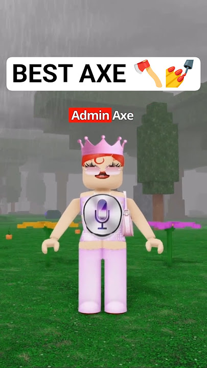 Siri Shows How To Get The Admin Axe In 99 Nights In The Forest (or that's what she thought lol)