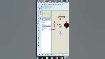 LED ON and OFF in Proteus Software || S S Kiran