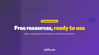 Free Teaching Resources Library: Find Worksheets & Lessons | Edform