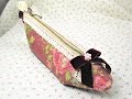 靴型ポーチ型紙作り方＆ポーチ作り方 Shoes Pencil Box  pencil case