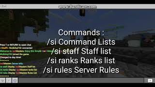 ServerInfoUI Plugin Pocketmine 3.12.0 | My PM Plugin #6 (Private)