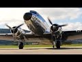 LEGENDARY Douglas DC-3 * SWISSAIR * Landing - GREAT Sound!