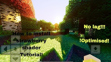 How to install strawberry deferred shader in 2 minutes!!
