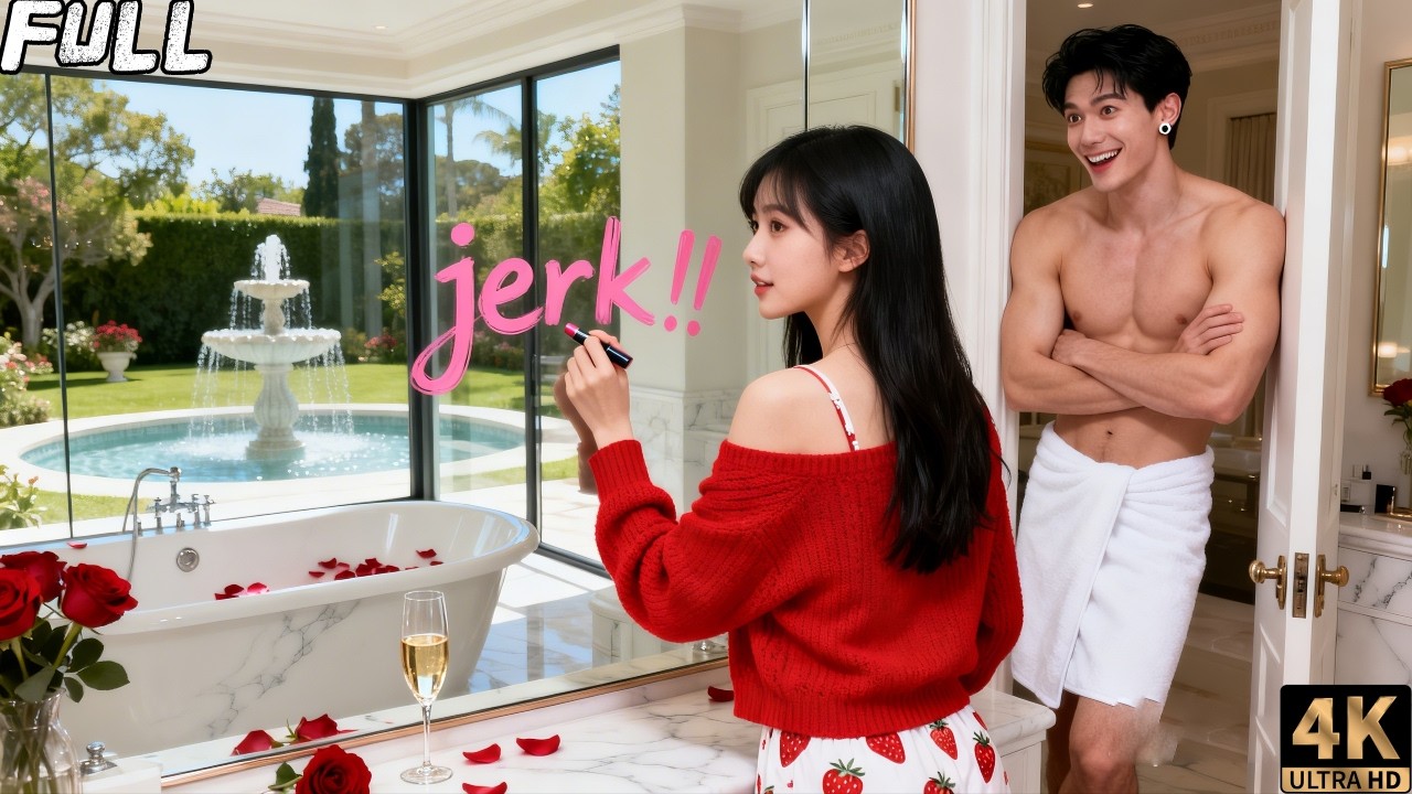 She tried to ruin the blind date, writing “pervert” on the mirror😏 But the cold CEO fell for her!