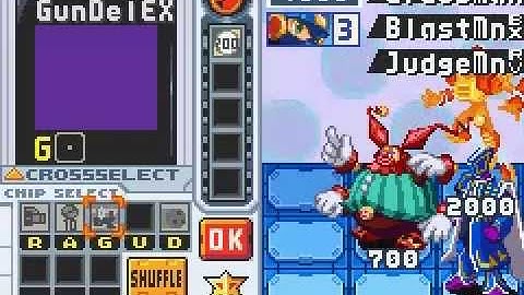 Megaman Battle Network 6 Hacked Battle