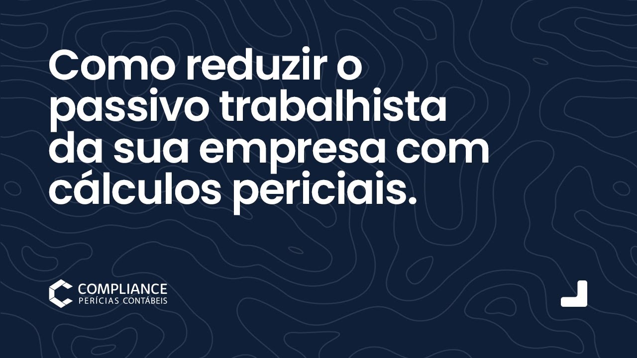 Reduza seus passivos trabalhistas com perícia técnica.