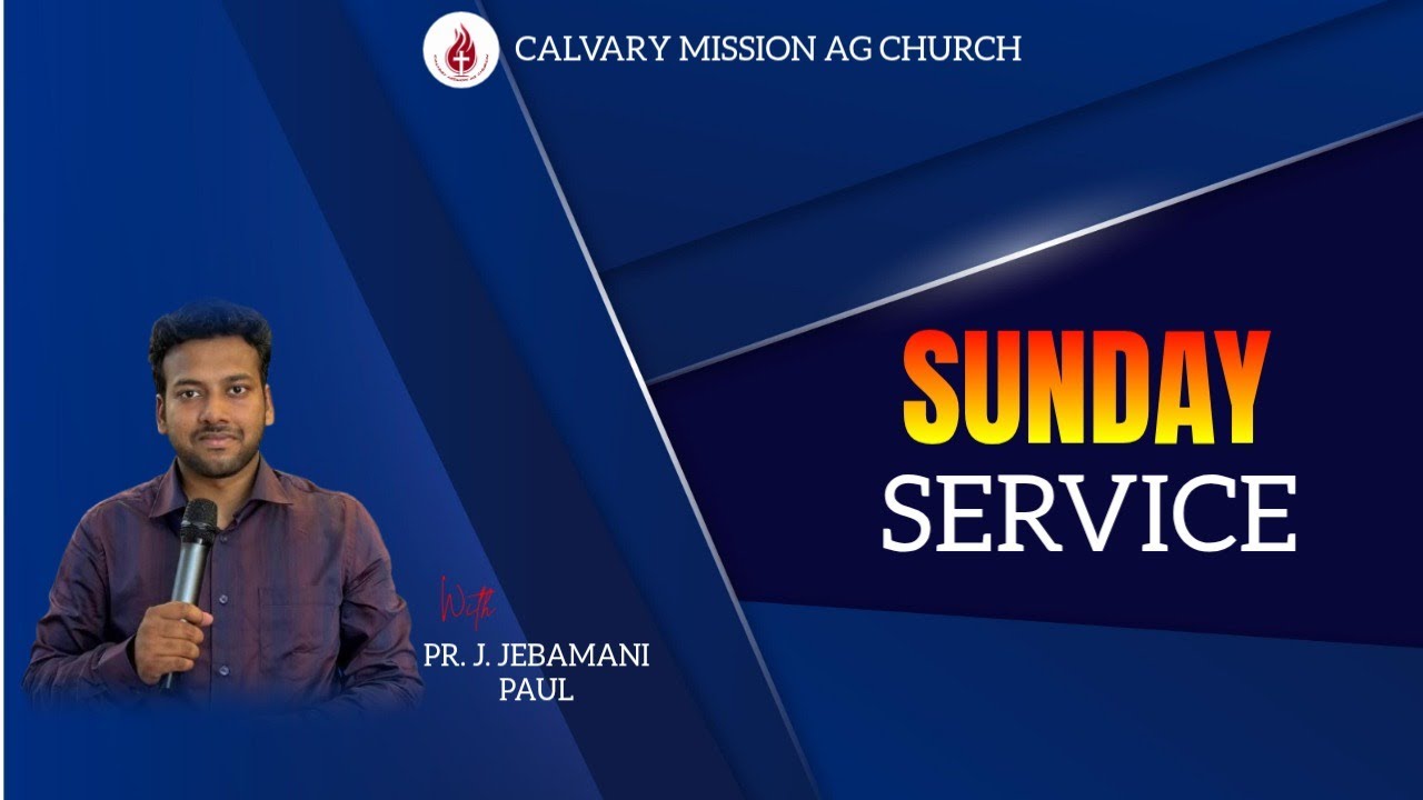 🔴🅻🅸🆅🅴 || Sunday Service || Pr.J.Jebamani Paul || 18\ 01\ 2026||