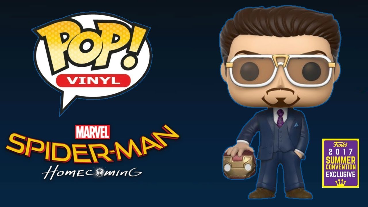 tony stark spider man homecoming funko pop