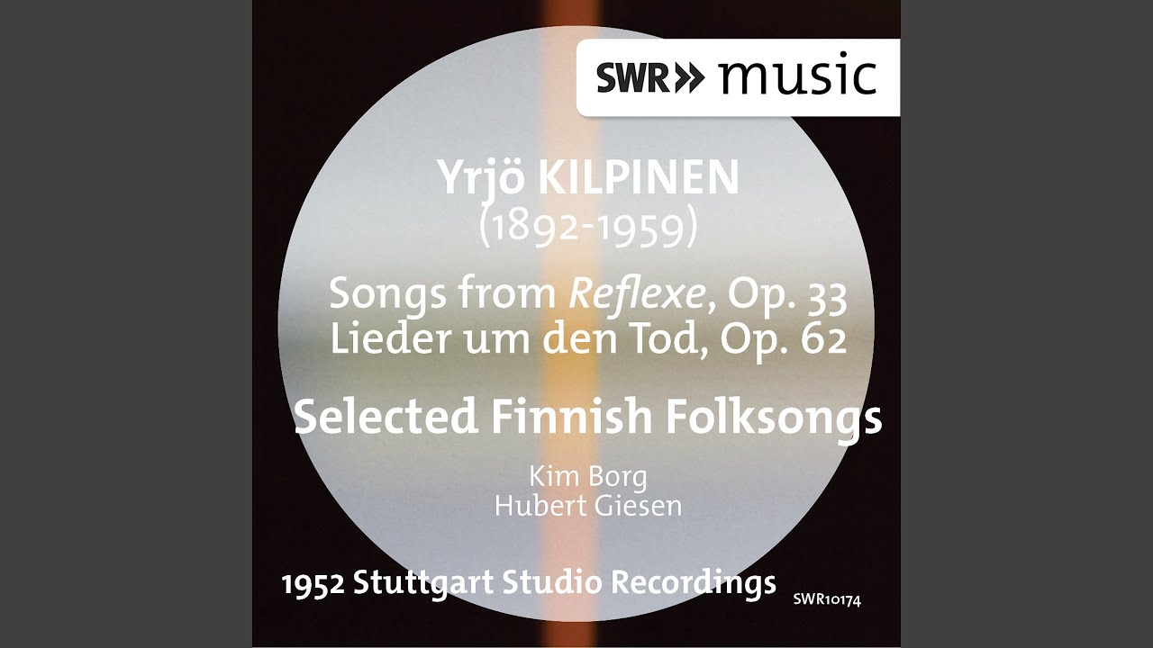 Lieder um den Tod, Op. 62: No. 6. Unverlierbare Gewahr