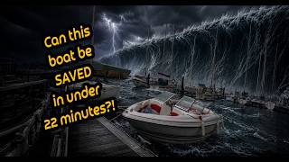 22 minutes to SAVE the boat!!!