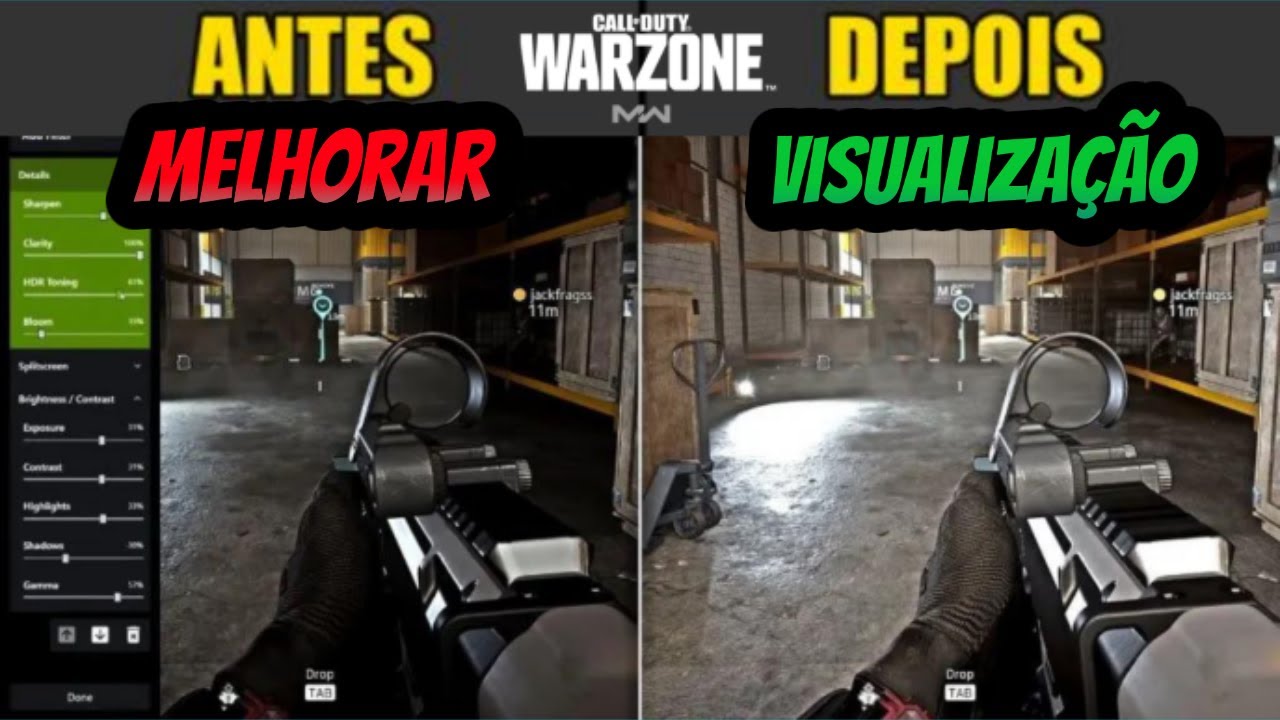 Melhorar a Visualização e As Cores no Warzone com Filtros da Nvidia ...
