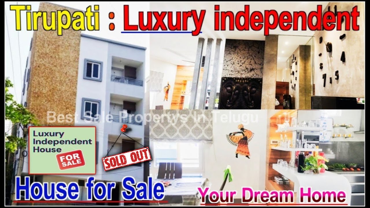 Experience the Ultimate Comfort Stunning Independent House in Tirupati