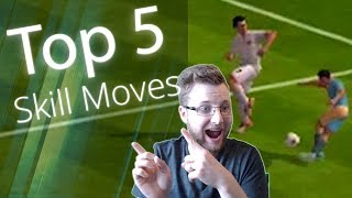 The Top 5 Special Skill Moves in FIFA Mobile 18! How to Rabona | 0 Goalkeeper Diving? screenshot 3