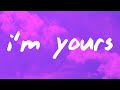 Isabel LaRosa - i&#39;m yours sped up (Lyrics)