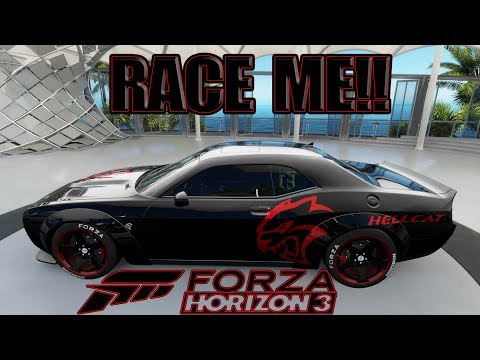 Forza Horizon 3 - RACE A YOUTUBER! RACE ME LIVE IN FRONT OF ALL MY FANS! LETS SEE WHO WINS! XBOX ONE - Forza Horizon 3 - RACE A YOUTUBER! RACE ME LIVE IN FRONT OF ALL MY FANS! LETS SEE WHO WINS! XBOX ONE