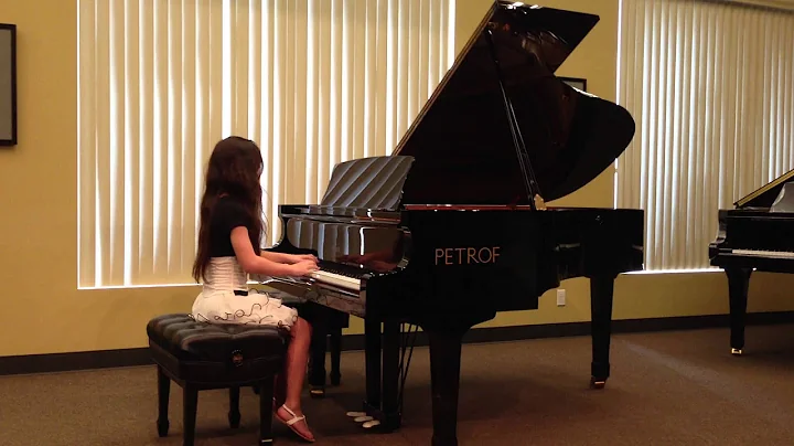 Veronica Ramsey playing "The Entertainer" (2013 May)
