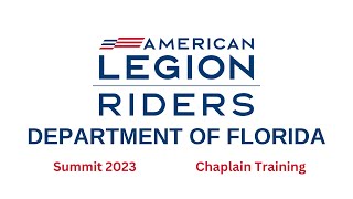 2023 ALR Summit ~ Chaplain Training