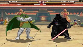 Dr. Doom Vs Dart Vader Mugen High Level Insane Epic Fight