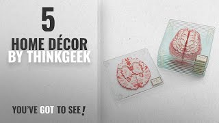 Top 10 Home Décor By Thinkgeek [ Winter 2018 ]: Brain Specimen Coasters