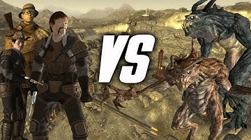 How many NCR to clear Quarry Junction? | Fallout: New Vegas NPC Battles