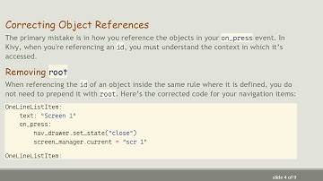 How to Switch Between Screens Within the NavigationDrawer Using KivyMD