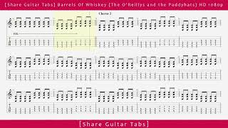 [Share Guitar Tabs] Barrels Of Whiskey (The O'Reillys and the Paddyhats) HD 1080p