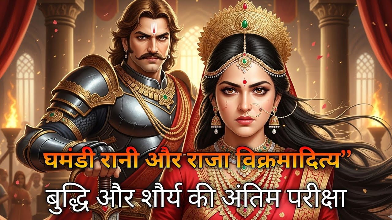 घमंडी रानी की कथा ! story of the arrogant queen# hindi story