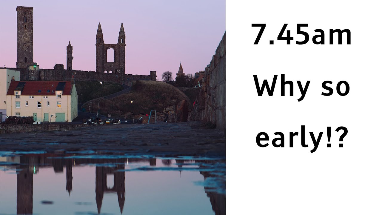 Why the BEST PHOTOS are taken before sunrise - according to PHYSICS!