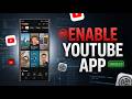 How to Enable YouTube App in Seconds | Fix Disabled or Missing YouTube Fast!