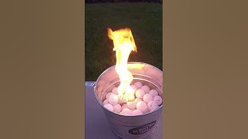 Why Are Ping Pong Balls So Flammable?