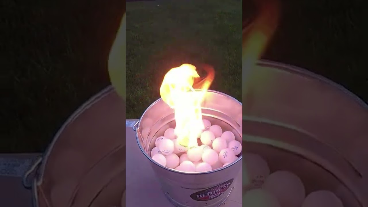 Why Are Ping Pong Balls So Flammable?