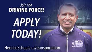 HCPS Transportation - "Driving Force" Generic Recruitment - Anton