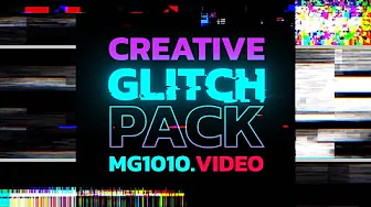 Overlays Glitch Video Pack | Background | VFX | Free Download Version Include