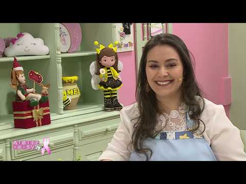 Ateliê na TV - 04.10.2019 - Boneco Naninha e e Almofada Catavento