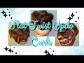 Trendy Flat Twist Updo