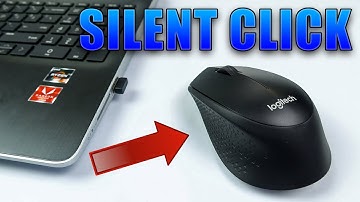 Logitech M330 Silent Wireless Mouse Review + Sound Test - Silent Click Mouse