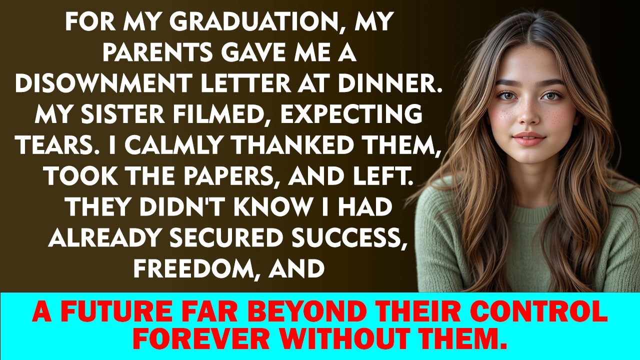 My Parents Gave Me Disownment Papers at Graduation — Then the CEO Called My Name