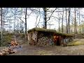 Returning to my Secret Underground Shelter after 2 Years. Bushcraft Cabin Upgrade!