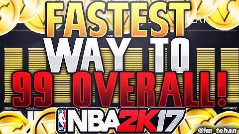 THE Fastest Way To 99 Overall! (After Patch 12) (NBA 2K17)