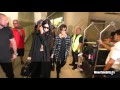 Kendall Jenner and Kris Jenner arrive at LAX Airport