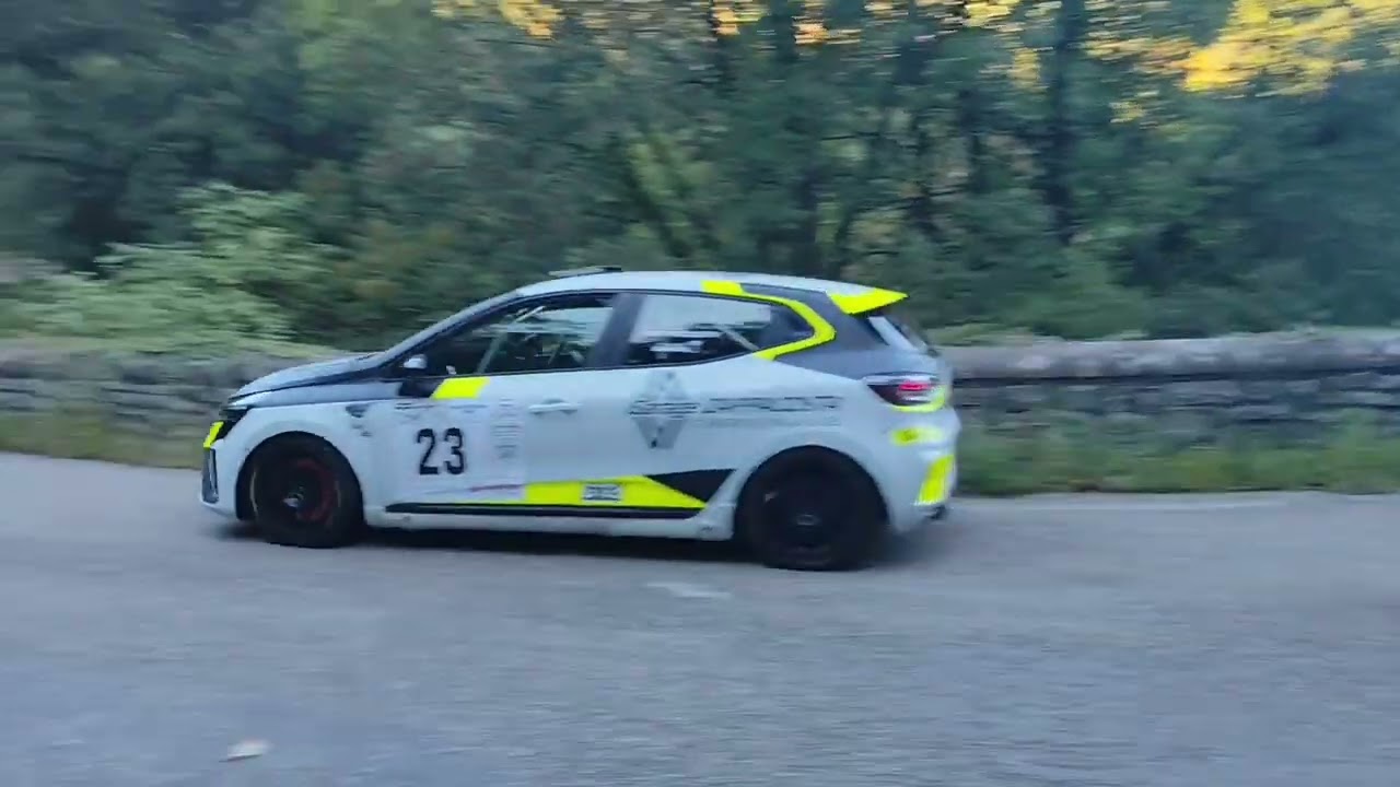 Rallye des camisards 2025 es1 Lasalle l'estrechure vip,vhc, moderne 